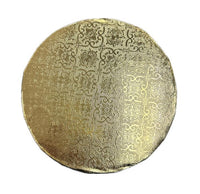 Gold Round Cake Drums 1/2" Thick - Sweet Life Cake Supply