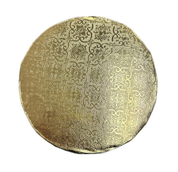 Gold Wrap Around 1/4" Thick - Sweet Life Cake Supply