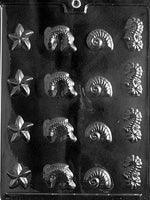 Chocolate Mold Sea Assortment - Sweet Life Cake Supply