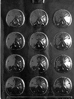 Chocolate Mold Bite Size Sand Dollar - Sweet Life Cake Supply