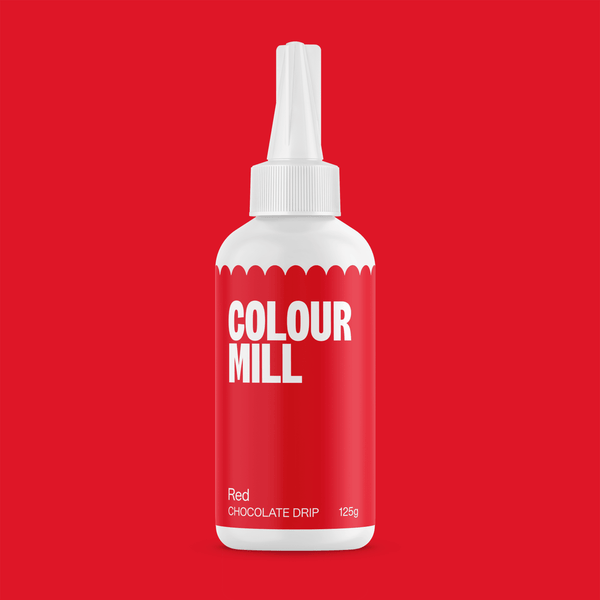 Colour Mill Chocolate Drip Red - Sweet Life Cake Supply