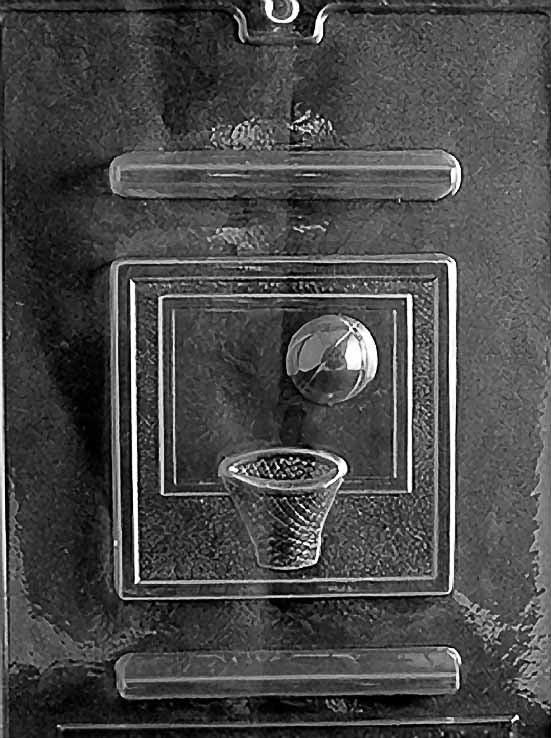 Chocolate Mold Basketball Hoop - Sweet Life Cake Supply