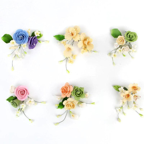 Gum Paste Flowers Multi Color* - Sweet Life Cake Supply