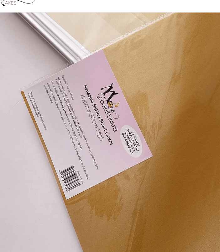 More Cookie Liner 33cmx24cm 2 Pack - Sweet Life Cake Supply