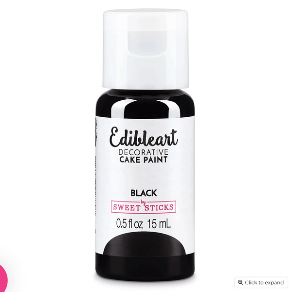 Sweet Sticks Black Cake Paint - Sweet Life Cake Supply