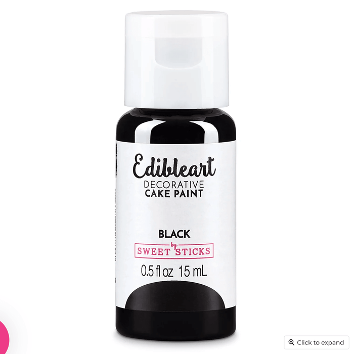 Sweet Sticks Black Cake Paint - Sweet Life Cake Supply