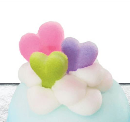 Dec On Teardrop Heart Teardrop Heart Assortment color asst 6 PCS - Sweet Life Cake Supply