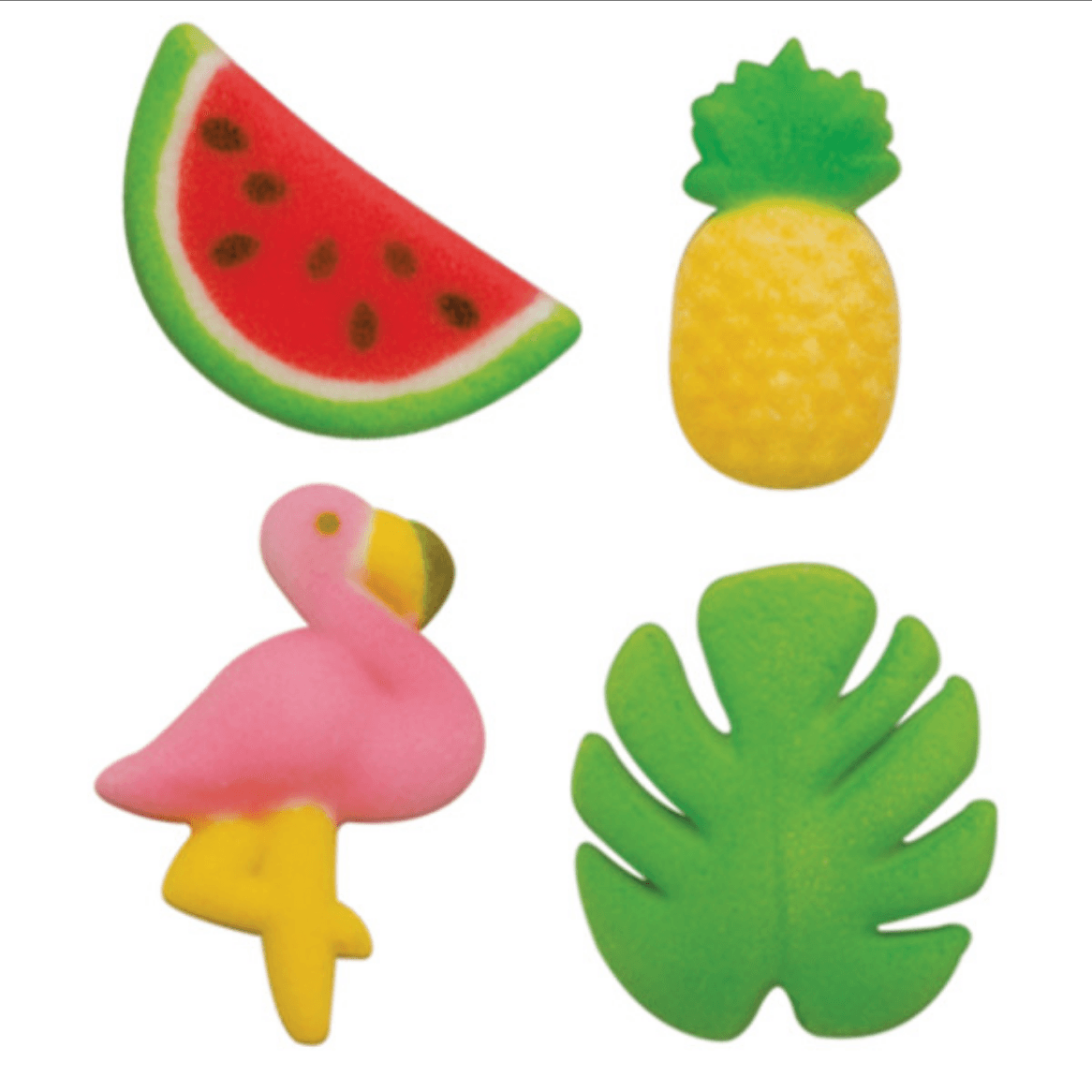 Dec On Tropical Summer 4 PCS - Sweet Life Cake Supply