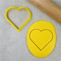 CCC Cutter Heart 76mm - Sweet Life Cake Supply