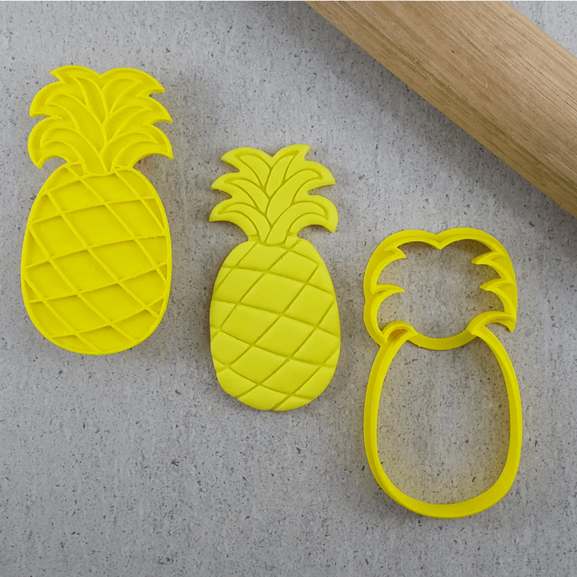 CCC Cutter & Embosser Set Pineapple - Sweet Life Cake Supply