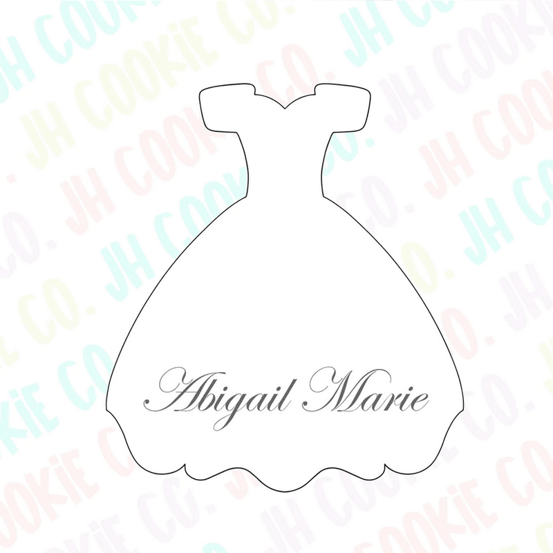 CCC JH Cutter Abigail Marie Wedding Dress