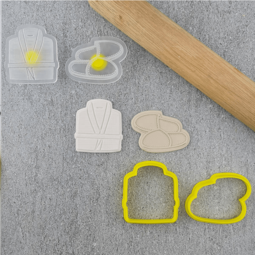 CCC Cutter & Embosser Set Pamper Pack Part B - Sweet Life Cake Supply