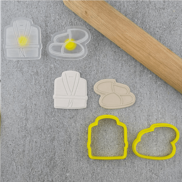 CCC Cutter & Embosser Set Pamper Pack Part B - Sweet Life Cake Supply