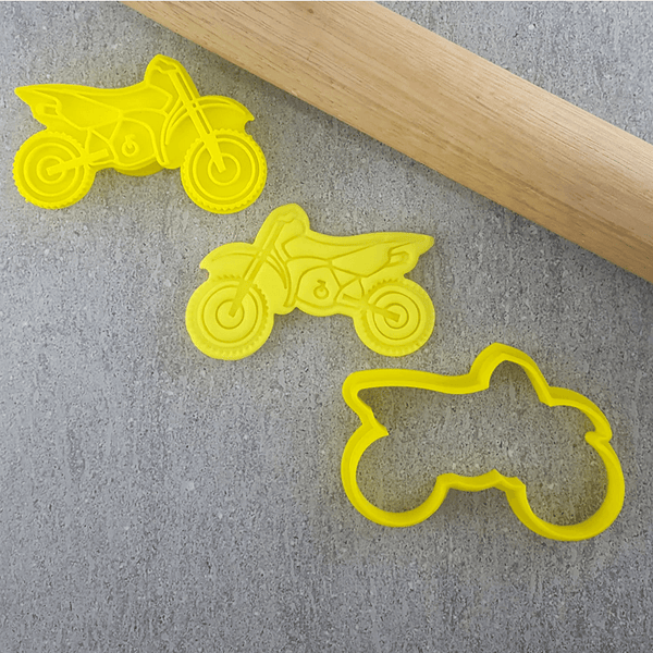 CCC Cutter & Embosser Set Dirt Bike - Sweet Life Cake Supply