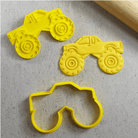 CCC Cutter & Embosser Set Monster Truck - Sweet Life Cake Supply