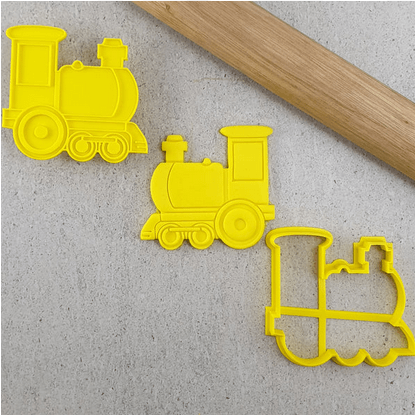 CCC Cutter & Embosser Set Train - Sweet Life Cake Supply