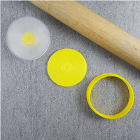 CCC Cutter & Debosser Set Record Disc - Sweet Life Cake Supply