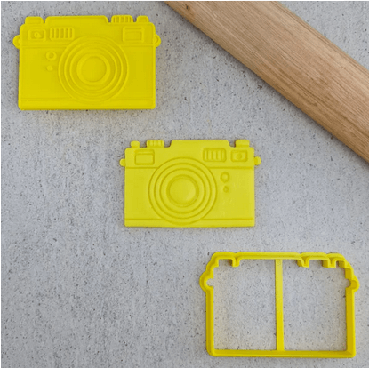 CCC Cutter & Embosser Set Retro Camera - Sweet Life Cake Supply