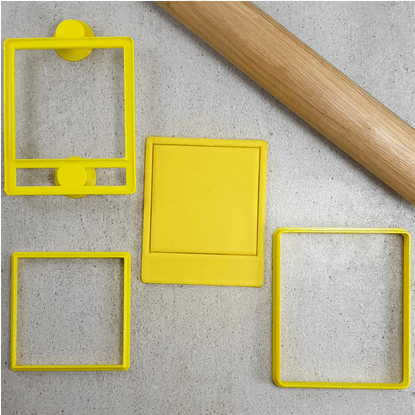 CCC Cutter & Embosser Set Polaroid Photo - Sweet Life Cake Supply