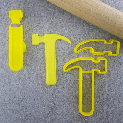 CCC Cutter & Embosser Set Hammer 3D - Sweet Life Cake Supply