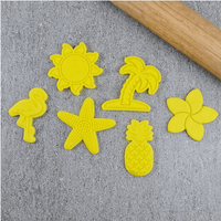 CCC Cutter & Embosser Set Tropical Mini Set - Sweet Life Cake Supply