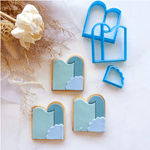 Cake Sera Sera Mykonos Inspired Petite Cutter Set