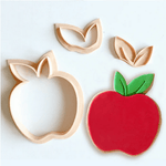 Little Biskut Apple Cutter & Embosser