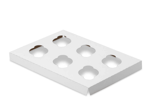 6 Count Mini Cupcake Insert - Sweet Life Cake Supply