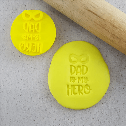 CCC Embosser Dad is My Hero Embosser - Sweet Life Cake Supply