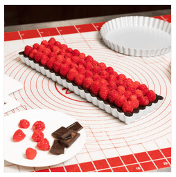 Rectangle Tart/Quiche Pan 13.75" x 4.25" - Sweet Life Cake Supply