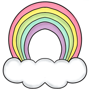 CCC JH Cutter Happy Rainbow - Sweet Life Cake Supply