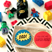 Little Biskut Cutter Set Dad! Cutter & Embosser - Sweet Life Cake Supply