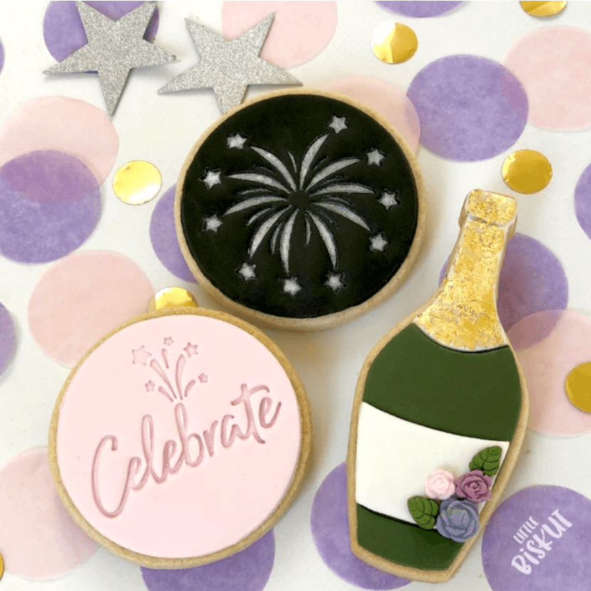 CCC Embosser Celebrate Embosser - Sweet Life Cake Supply