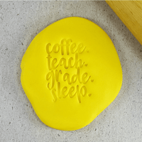 CCC Embosser Coffee Teach Grade Sleep Embosser - Sweet Life Cake Supply