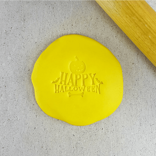 CCC Embosser Happy Halloween (Pumpkin) Embosser - Sweet Life Cake Supply