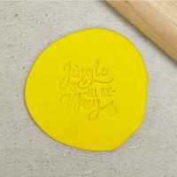 CCC Embosser Jingle All The Way Embosser - Sweet Life Cake Supply