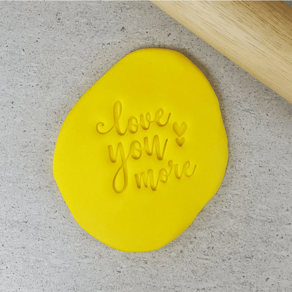CCC Embosser Love You More - Sweet Life Cake Supply