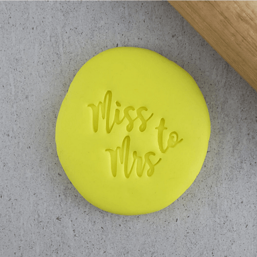 CCC Embosser Miss to Mrs Embosser - Sweet Life Cake Supply