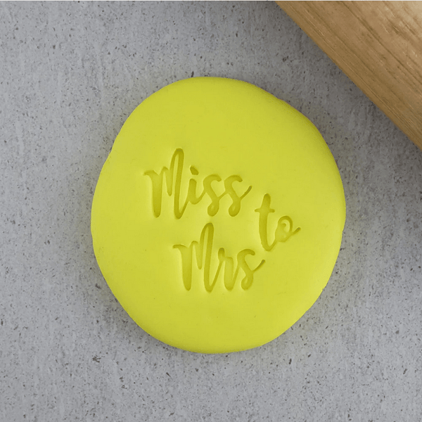 CCC Embosser Miss to Mrs Embosser - Sweet Life Cake Supply