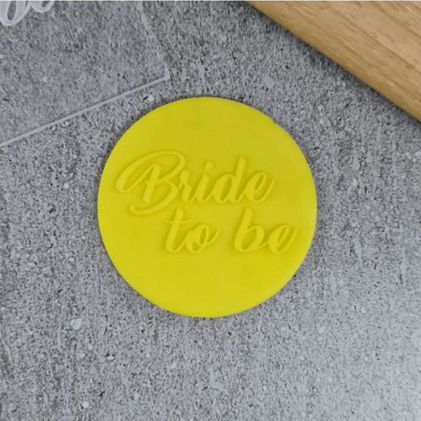 CCC Debosser Bride To Be - Sweet Life Cake Supply