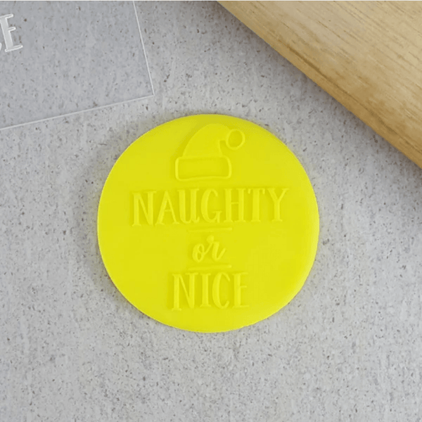 CCC Debosser Naughty or Nice - Sweet Life Cake Supply