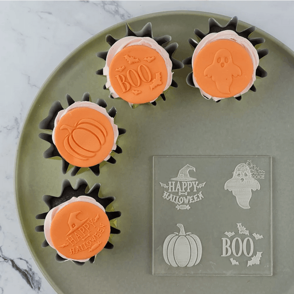 CCC Mini Debosser Happy Halloween - Sweet Life Cake Supply