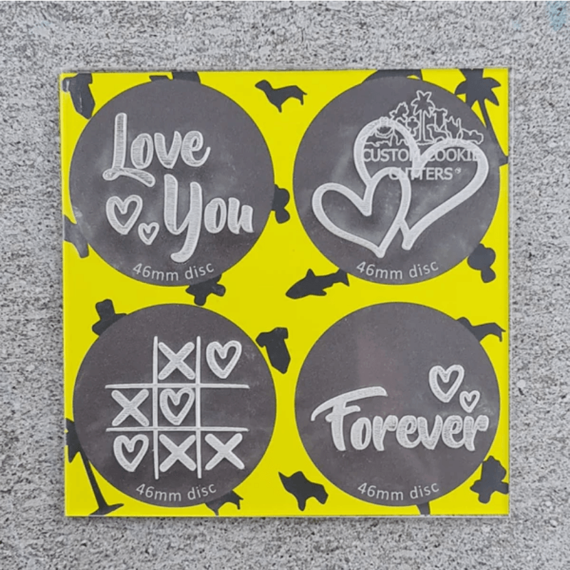 CCC Mini Debosser Love - Sweet Life Cake Supply