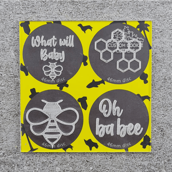 CCC Mini Debosser Oh Ba Bee - Sweet Life Cake Supply