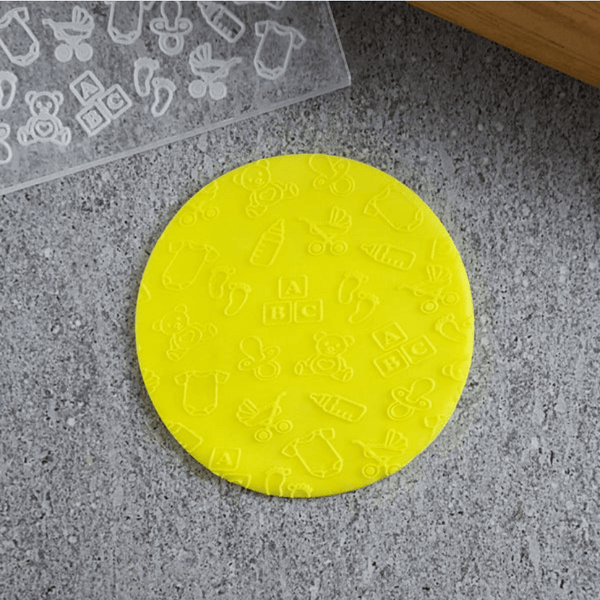 CCC Pattern Plate Baby - Sweet Life Cake Supply