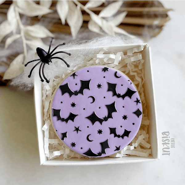 Little Biskut Bat Pattern Debosser - Sweet Life Cake Supply