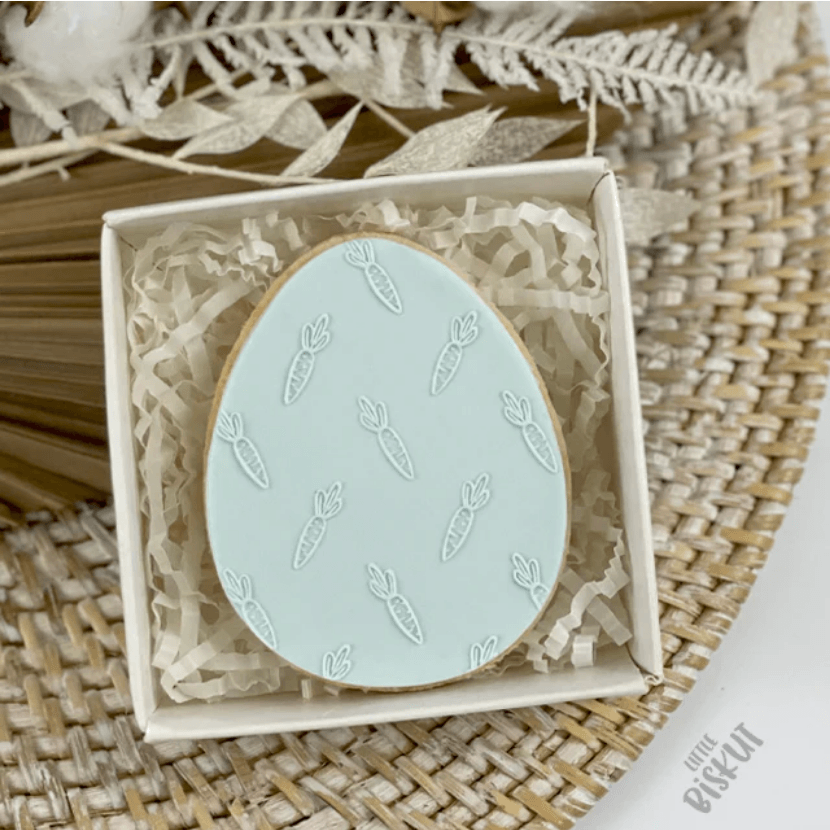 Little Biskut Carrot Pattern Debosser - Sweet Life Cake Supply