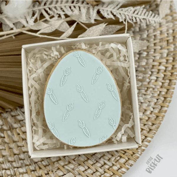 Little Biskut Carrot Pattern Debosser - Sweet Life Cake Supply