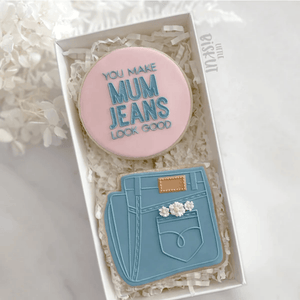Little Biskut Mom Jeans Debosser - Sweet Life Cake Supply