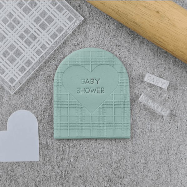 CCC Embosser Baby Mixed Message Set - Sweet Life Cake Supply